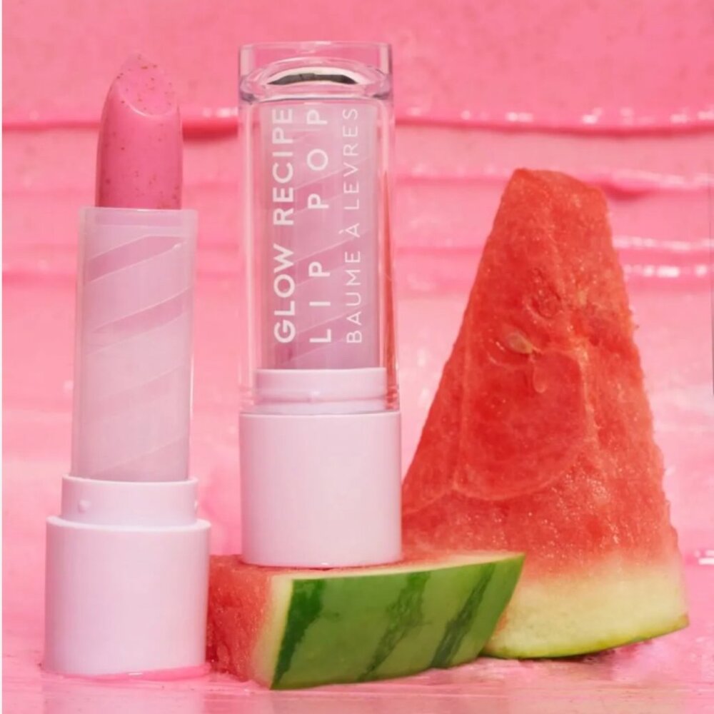 GLOW RECIPE - NWT Watermelon Glow Lip Pop - Watermelon Pink 4.2g / 0.14 fl oz